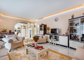 ضمن اول صف على البحر - شقة غرفتين وصالة -مفروشة - في مهموتلار / الانبا 