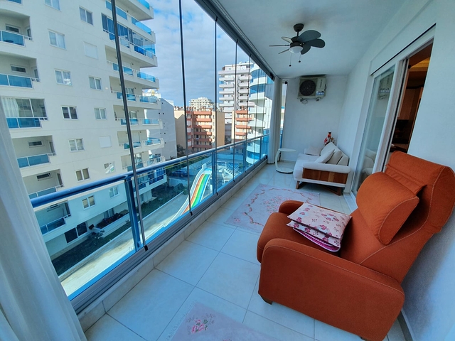 شقة غرفة وصالة - مفروشة -ضمن مجمع سكني - في مهموتلار / الانيا 