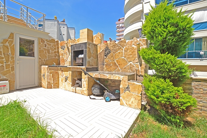 شقة غرفة وصالة - مفروشة -ضمن مجمع سكني - في مهموتلار / الانيا 