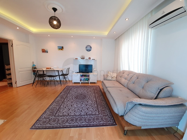 شقة غرفة وصالة - مفروشة -ضمن مجمع سكني - في مهموتلار / الانيا 