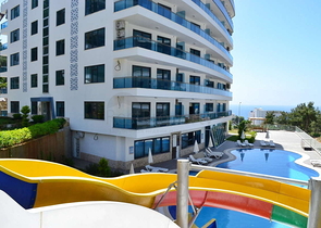 دوبلكس فاخرة - مجمع سكني حديث -قريب من الشاطئ - في كارجي جاك / الانيا 