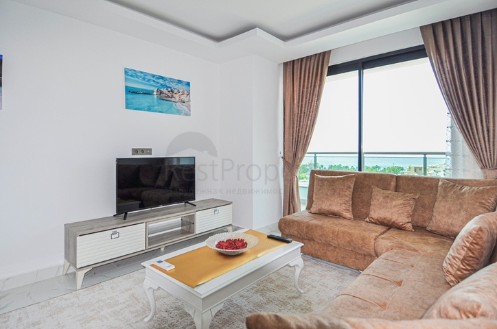 ضمن مجمع سكني حديث - شقق غرفة وصالة - مع اطلالة بحر -مهموتلار / الانيا 