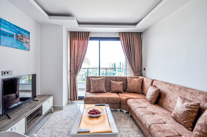 ضمن مجمع سكني حديث - شقق غرفة وصالة - مع اطلالة بحر -مهموتلار / الانيا 