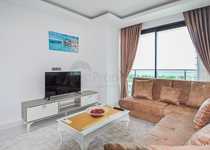 ضمن مجمع سكني حديث - شقق غرفة وصالة - مع اطلالة بحر -مهموتلار / الانيا 