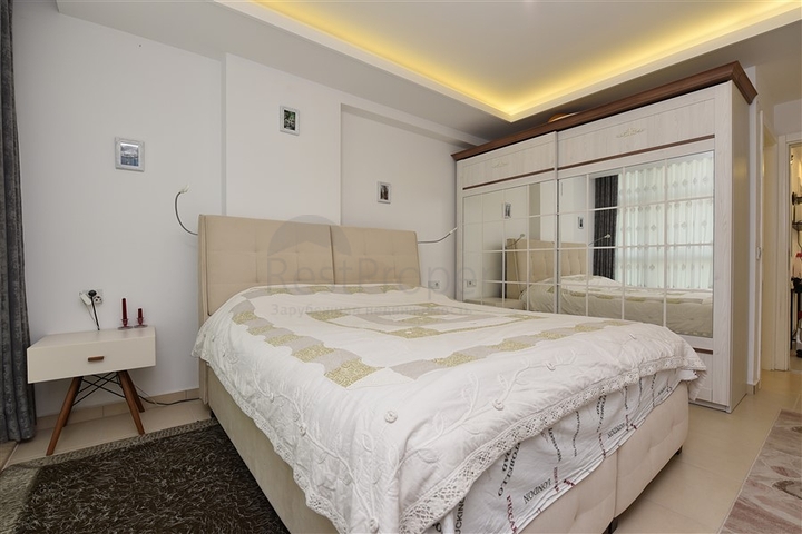 شقة تصميم غرفتين وصالة - مع الاثاث - ضمن مجمع حديث - في افسلار / الانيا 