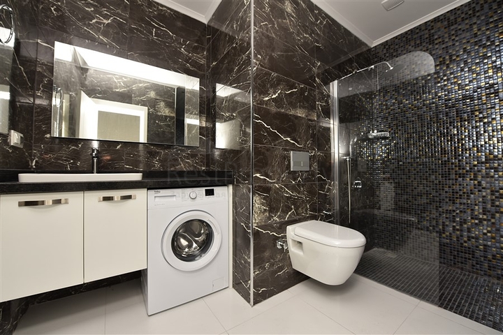 اطلالة بحر - مجمع 5 نجوم - دوبلكس 2 غرفة وصالة - في كارجي جاك / الانيا 