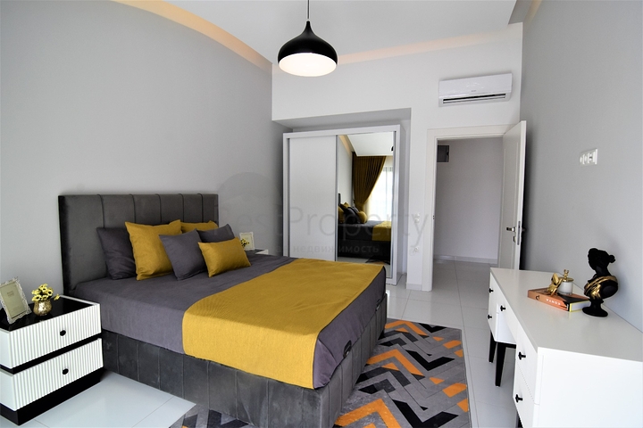 اطلالة بحر - مجمع 5 نجوم - دوبلكس 2 غرفة وصالة - في كارجي جاك / الانيا 