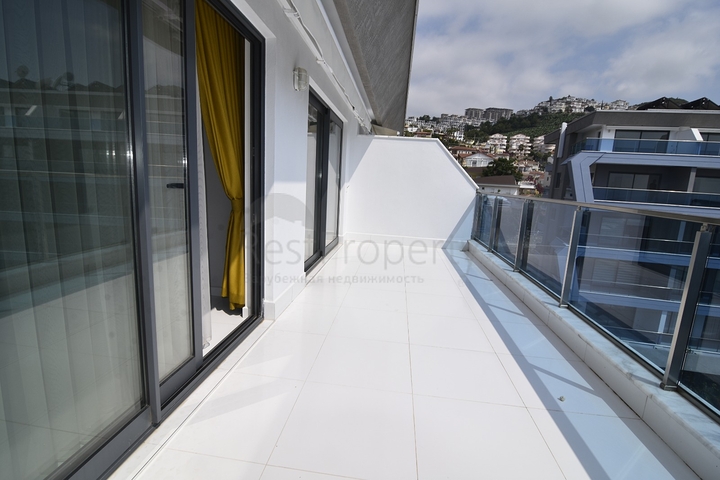 اطلالة بحر - مجمع 5 نجوم - دوبلكس 2 غرفة وصالة - في كارجي جاك / الانيا 