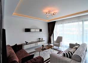 اطلالة بحر - مجمع 5 نجوم - دوبلكس 2 غرفة وصالة - في كارجي جاك / الانيا 