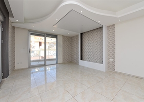 اطلالة بحر - شقة غرفتين وصالة -ضمن مجمع سكني / مهموتلار / الانيا 