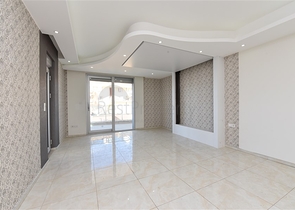 اطلالة بحر - شقة غرفتين وصالة -ضمن مجمع سكني / مهموتلار / الانيا 