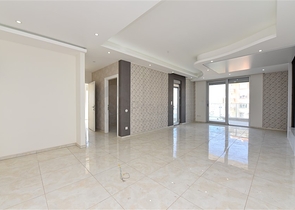 اطلالة بحر - شقة غرفتين وصالة -ضمن مجمع سكني / مهموتلار / الانيا 