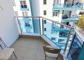 سعر منافس - شقة مؤثثة -طابق مرتفع - ضمن مجمع سكني في مهموتلار / الانيا 