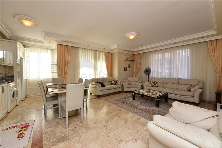 سعر مميز - شقة 3 غرف وصالة - مفروشة - ضمن منطقة حيوية / مهموتلار / الانيا 