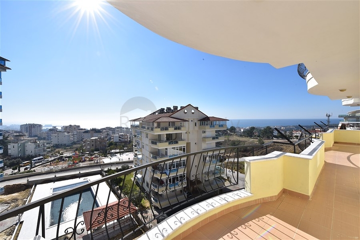 سعر منافس - اطلالة بحر - شقة 2 غرفة وصالة - في افسلار / الانيا 