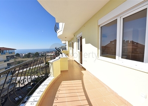 سعر منافس - اطلالة بحر - شقة 2 غرفة وصالة - في افسلار / الانيا 