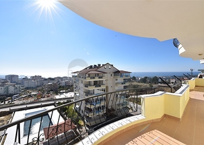 سعر منافس - اطلالة بحر - شقة 2 غرفة وصالة - في افسلار / الانيا 