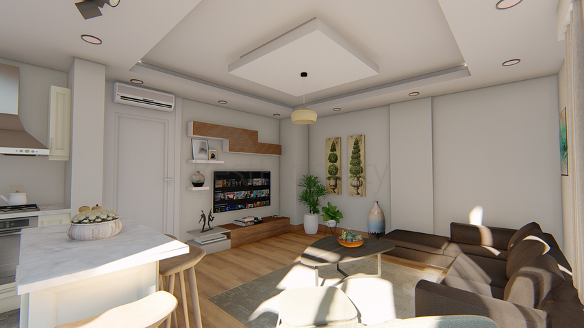 المشروع في المرحلة النهائية من البناء في التين كوم كونيالتي