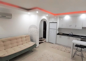 قريبة من البحر - شقة غرفة وصالة - مفروشة - في مهموتلار / الانيا 