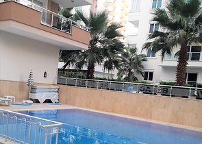 قريبة من البحر - شقة غرفة وصالة - مفروشة - في مهموتلار / الانيا 