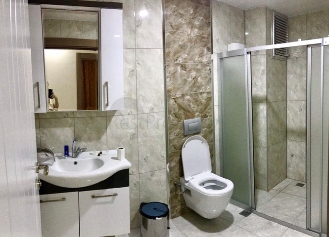 شقة مفروشة - تصميم غرفة وصالة - قريبة من البحر - في مهموتلار / الانيا 