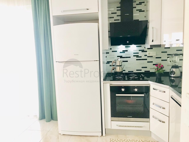 شقة مفروشة - تصميم غرفة وصالة - قريبة من البحر - في مهموتلار / الانيا 