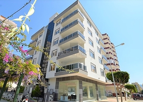 شقة مفروشة - تصميم غرفة وصالة - قريبة من البحر - في مهموتلار / الانيا 