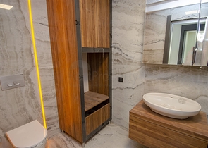 شقق 1 + 1 و 2 + 1 في منزل جديد في هورم كونيالتي أنطاليا