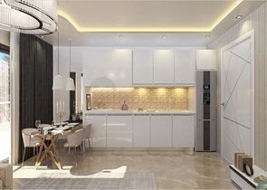 مجمع سكني قيد الانشاء في مركز الانيا 