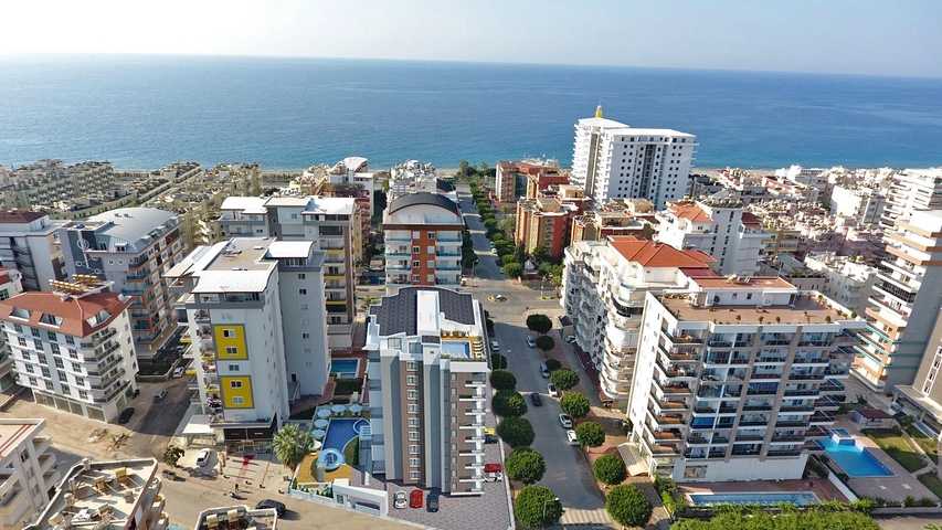 بالاقساط وبدون فوائد - مجمع سكني قيد الانشاء - جانب البحر - في مهموتلار / الانيا 
