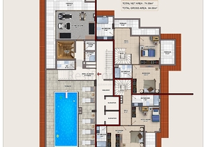 بالاقساط وبدون فوائد - مجمع سكني قيد الانشاء - جانب البحر - في مهموتلار / الانيا 