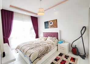 شقة غرفة وصالة - مفروشة - ضمن مجمع سكني - في مهموتلار / الانيا 