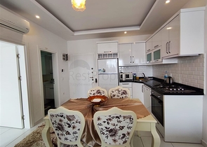 شقة غرفة وصالة - مفروشة - ضمن مجمع سكني - في مهموتلار / الانيا 