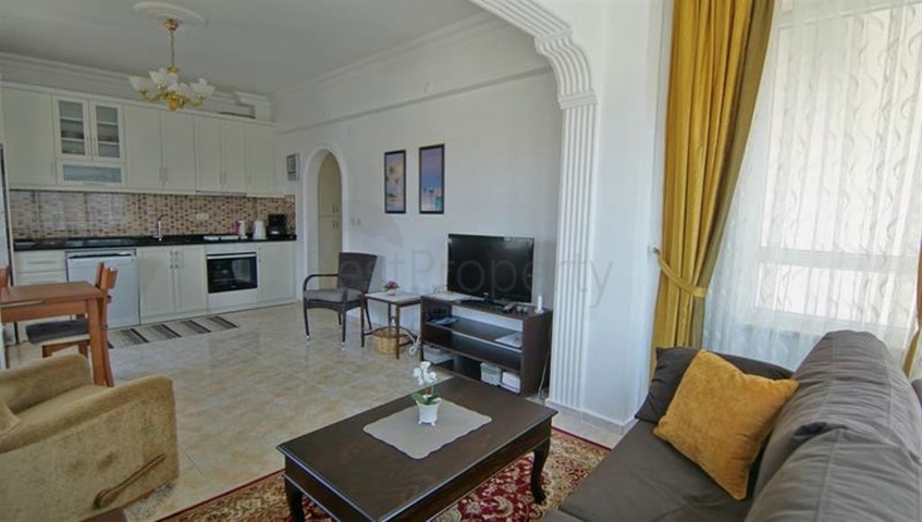 اطلالة بحر وبسعر مميز - شقة 2 غرفة وصالة - في مهموتلار / الانيا 