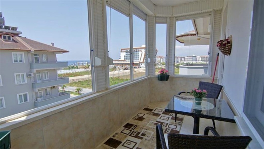 اطلالة بحر وبسعر مميز - شقة 2 غرفة وصالة - في مهموتلار / الانيا 