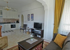 اطلالة بحر وبسعر مميز - شقة 2 غرفة وصالة - في مهموتلار / الانيا 