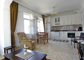 اطلالة بحر وبسعر مميز - شقة 2 غرفة وصالة - في مهموتلار / الانيا 