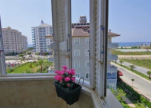 اطلالة بحر وبسعر مميز - شقة 2 غرفة وصالة - في مهموتلار / الانيا 