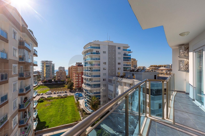 مجمع بخدمات 5 نجوم - شقة غرفة وصالة - مفروشة - قريبة من البحر - في مهموتلار / الانيا 