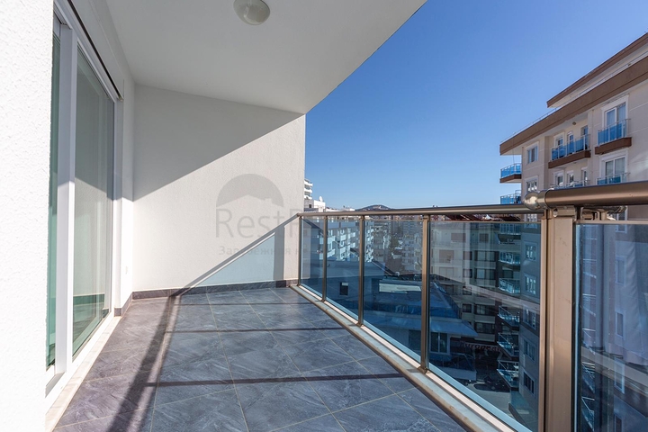 مجمع بخدمات 5 نجوم - شقة غرفة وصالة - مفروشة - قريبة من البحر - في مهموتلار / الانيا 