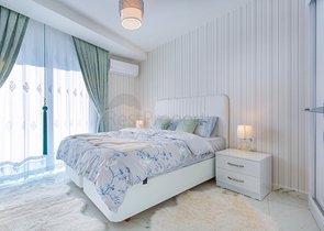 مجمع بخدمات 5 نجوم - شقة غرفة وصالة - مفروشة - قريبة من البحر - في مهموتلار / الانيا 