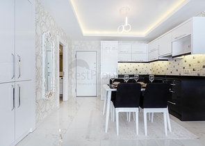 مجمع بخدمات 5 نجوم - شقة غرفة وصالة - مفروشة - قريبة من البحر - في مهموتلار / الانيا 