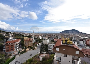 فخامة وتميز - اطلالة بحر وقلعة / دوبلكس فاخرة / الانيا 