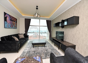 اطلالة بحرية ساحرة - دوبلكس فاخرة ضمن مجمع 5 نجوم - في كاستل / الانيا 