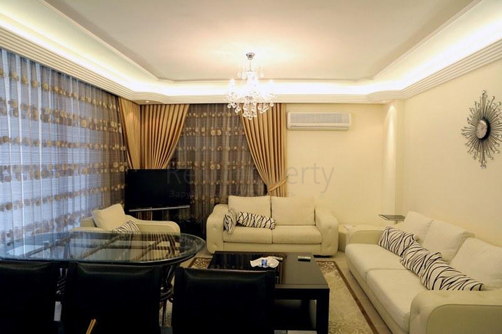 منطقة حيوية - شقة مفروشة غرفتين وصالة - اوبا / الانيا 