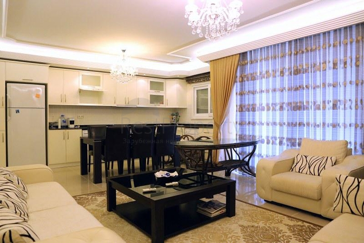 منطقة حيوية - شقة مفروشة غرفتين وصالة - اوبا / الانيا 