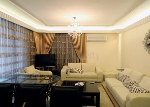 منطقة حيوية - شقة مفروشة غرفتين وصالة - اوبا / الانيا 