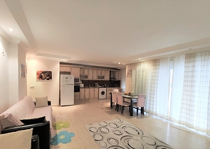 شقة عائلية - غرفتين وصالة - ضمن مجمع سكني - مهموتلار / الانيا 