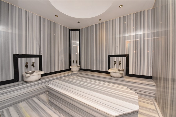 شقة غرفتين وصالة مع حديقة - ضمن مجمع سكني / كوناكليه / الانيا 