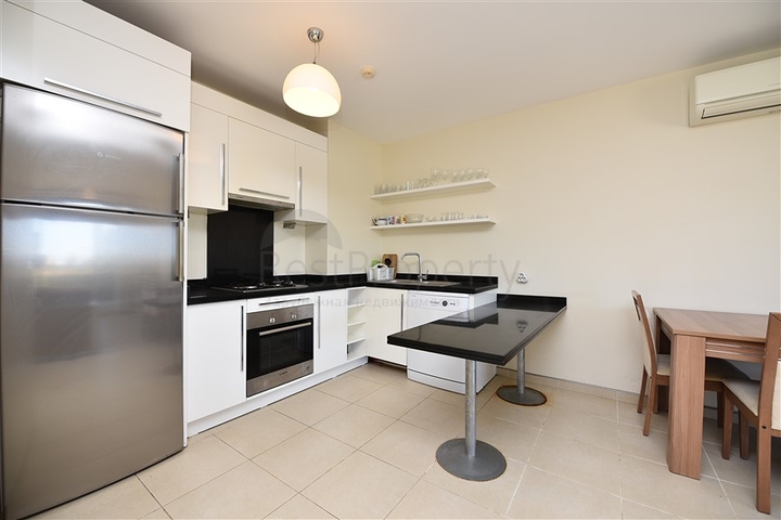 شقة غرفتين وصالة مع حديقة - ضمن مجمع سكني / كوناكليه / الانيا 